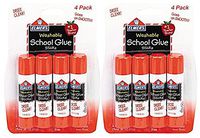 Elmer's Washable School Glue Sticks-4 ct, 2 pk