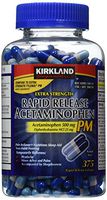 Kirkland Signature Extra Strength Rapid Release Acetaminophen PM 500mg - 375 Gelcaps