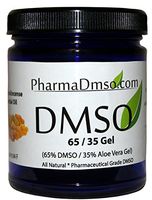 DMSO Gel Infused w/Frankinsence Essential Oil. 65% DMSO / 35% Aloe Vera (1.7 oz) (1.7 oz)