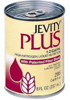 Jevity 1.2 Cal High Nitrogen Liquid Formula with Fiber Ready To Use, Unflavored, 8 Ounce / Carton, 24 Pack