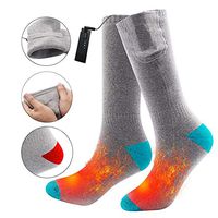Battery Heating Socks Long Tube Ski Socks Sports Socks Charging Socks Working Time Up To 4-8 Hours
