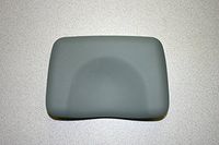 Deluxe Gray Contour Tanning Bed Pillow Closed Cell