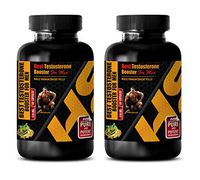 Aphrodisiac Pills for Men - Best Testosterone Booster for Men - Male Enhancement Pills - Fenugreek Male libido - 2 Bottles 120 Capsules