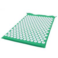 Xuan Yu Massage Acupressure Mat, Massage Mat, Fakir Mat, Relax Mat, Yantra Mat, Yoga Mat (Color : Green)
