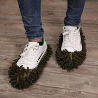 Makalar New Home Multifunctional Shoe Cleaning Mop Covers Cleaning Foot Socks Lazy Shoes Floor Slippers Chin Strips