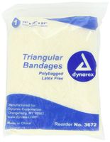 Dynarex Triangular Bandage 36x36x51, 12 Count