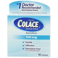 COLACE CAPS 100 MG 10ct (6 Pack)