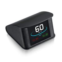 HUD Compatible All Cars,BUENNUS T600 Car Head Up Display Digital GPS Speedometer Smart Automobile Speed Monitor Multiple Show Voltage Driving Direction/Mileage Altitude Brake Test SpeedUp Test