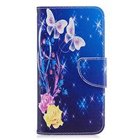 Samsung Galaxy A10 Flip Case, Cover for Samsung Galaxy A10 Leather Kickstand Mobile Phone Cover Extra-Shockproof Business Card Holders with Free Waterproof-Bag Fashion