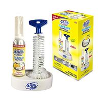 Sani Sticks Sani 360 Garbage Disposal Cleaner Kit —Lemon Scent, 10oz Bottle of Foam with Cleaning Brush and Tray - 8 to 10 Uses