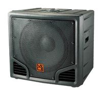 Mr. Dj PRO-SUB15AMP 15-Inch 5400W Maximum Peak Power Self-Powered Subwoofer with Crossover