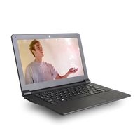 Smartbook A116 High-Performance 11.6 inch Ultra-Thin Portable Office Entertainment Notebook only 0.8KG (Intel Quad-core Processor, pre-Installed Windows 10 Professional, Office 2010 (2G+32GB, Black)