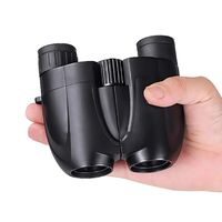 Binoculars for Adults, Low Night Vision Binoculars Professional HD Compact Durable Folding Waterproof & Fogproof Roof Prism Binocular Scope for Bird Watching Travel Stargazing Hunting Concerts (10X25)