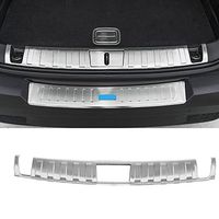 Dwindish 1Pcs Stainless Rear Bumper Cargo Protector Sill Plate Cover For Jeep Renegade 2015 Up