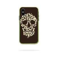 MightySkins Skin Compatible with LifeProof SLAM iPhone X or XS Case - Cat Skull | Protective, Durable, and Unique Vinyl Decal wrap Cover | Easy to Apply, Remove, and Change Styles | Made in The USA