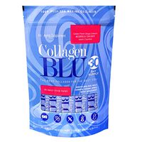 Collagen BLU Premium Marine Collagen with Superfood Derived Vitamin C for Best Absorption, Type 1 and 3, Non-GMO, Paleo & Keto Friendly, 30 Stick Packs