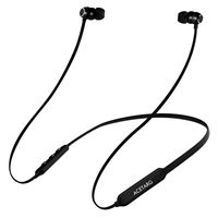 Bluetooth Headphones, ACETARG Bluetooth 4.2 Lightweight Stereo Earbuds with Magnetic Connection, NANO Coating Sweatproof Sports Headset with Metallic Housing & Microphone & Neckband