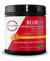 OPTIMUM EFX NeurOFF, CNS Recovery Complex with KSM-66® Ashwagandha, Post-Workout Muscle Recovery, Sleep-Aid, Zero Artificial Ingredients - Orange, 20 Servings