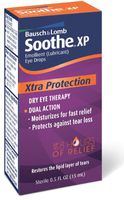 Bausch & Lomb Soothe XP Emollient Eye Drops, 0.5-Ounce Bottles (Pack of 2)