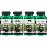 Swanson Gymnema Sylvestre Leaf 400 mg 100 Caps 4 Pack