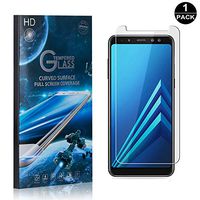 Bear Village Screen Protector for Galaxy A8 Plus 2018, Anti Scratch, Anti Fingerprint Tempered Glass Screen Protector Film for Samsung Galaxy A8 Plus 2018, 1 Pack