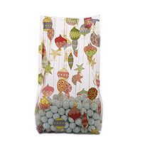 Merry Orangeaments Cello Bags 5" X 3" X 11 1/2" Halloween - 1.2 mil Thick