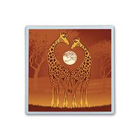 Contact Lens Box Holder Container Case Storage Eyecare Kit -Cartoon Giraffe