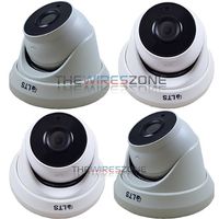 4 X LTS CMHT1722W-28 2.1MP 1080P Turret HD-TVI Security Camera IR 2.8mm WDR IP66