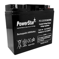 12V 22AH 6FM22 6-FM-22 Sealed Lead Acid Rechargeable Deep Cycle Battery