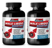 Sexual Enhancement for Men - LIBIDO Booster for Men - tribulus Extract - 2 Bottle (120 Capsules)