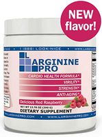 L-arginine Pro, 1 Now L-arginine Supplement - 5,500mg of L-arginine Plus 1,100mg L-Citrulline + Vitamins & Minerals for Cardio Health, Blood Pressure (Raspberry, 1 Jar)