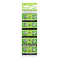 YCDC 10PCS AG7 LR927 395​A SP395 SR57 Button Cell Coin Alkaline Battery 1.55V for Watches