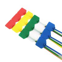 Mydio 100 Pack 4 Inch Marker Nylon Cable Ties,Cable Label Mark Tag,Assorted colors,Pack of 100