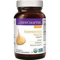 New Chapter Organic Maca Supplement - Fermented Maca Tablet for Energy + Endurance + Recovery Support - 48 ct