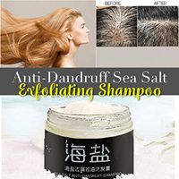 Elevin(TM) Anti-Dandruff Sea Salt Exfoliating Degreases Scalp Shampoo Healthy Hair