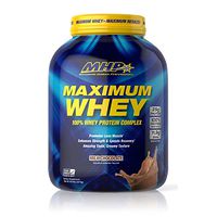 MHP Maximum Whey Protein, 25g Fast Acting Delicious Tasting Protein, Enhaces Strength & Speeds Recovery, Milk Chocolate, 50 Servings