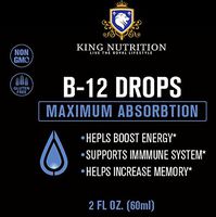 King Nutrition Vitamin B12 Liquid Drops