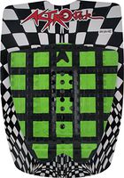 Astrodeck 403 Crossroads Traction Pad: Black/Green