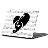 Skinit Decal Laptop Skin for MacBook Pro 13-inch (2016-17) - Originally Designed BW Musical Notes Design