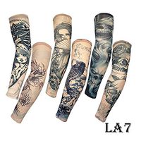 Forart Elbow Brace Compression Sleeve Tattoo Printed Breathable Quick Dry Elastic Support Protector