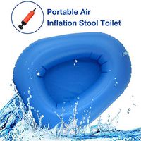 Air Cushions Bedpan, Inflatable Bedridden Elderly Inflatable Stool Toilet, Bedridden Nursing Toilet Urinals for Men Women