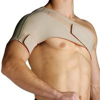 Thermoskin Shoulder Supports, S, Single Sports, Beige