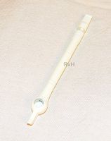 Aluminum Medwakh - Off White Color with Inlay Rings Design (AL19)