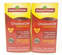 Nature Made CholestOff Complete Softgels, 120 Count (Pack of 2)