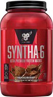 BSN SYNTHA-6 Whey Protein Powder, Micellar Casein, Milk Protein Isolate, Chocolate Milkshake, 28 Servings (Packaging May Vary)