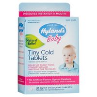 Hyland's Baby Tiny Cold Tablets - 125 Count for 6 Months and Up