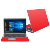 Mightyskins Skin Compatible with Lenovo Ideapad 330 15" (2018) - Solid Red | Protective, Durable, and Unique Vinyl Decal Wrap Cover | Easy to Apply, Remove, and Change Styles | Made in The USA