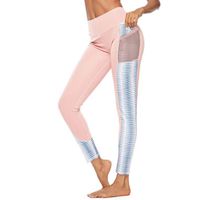 YunZyun Women's Yoga Pants with Pockets, Non See-Through Tummy Control Stretch High Waist Leggings Women's Yoga Fitness Sports Exercise Running Jogging Pants, Comfortable, Premium (Pink, XL)