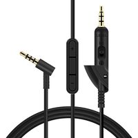 QC15 Cable Replacement Extension Audio Cord Inline Remote and Microphone Compatible with Bose QuietComfort 15 Acoustic Noise Cancelling Headphones.