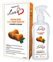 Excelsior Revitalizing 2 in 1 Wood Care Kit - Cleaner and Polish for Wood Furniture - Made with Natural Avocado Oils